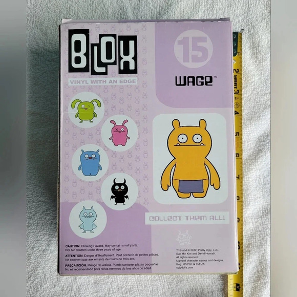 NWOT  New Ugly Doll Blox Funko Orange Toy Box a bit ripped - Picture 6 of 12